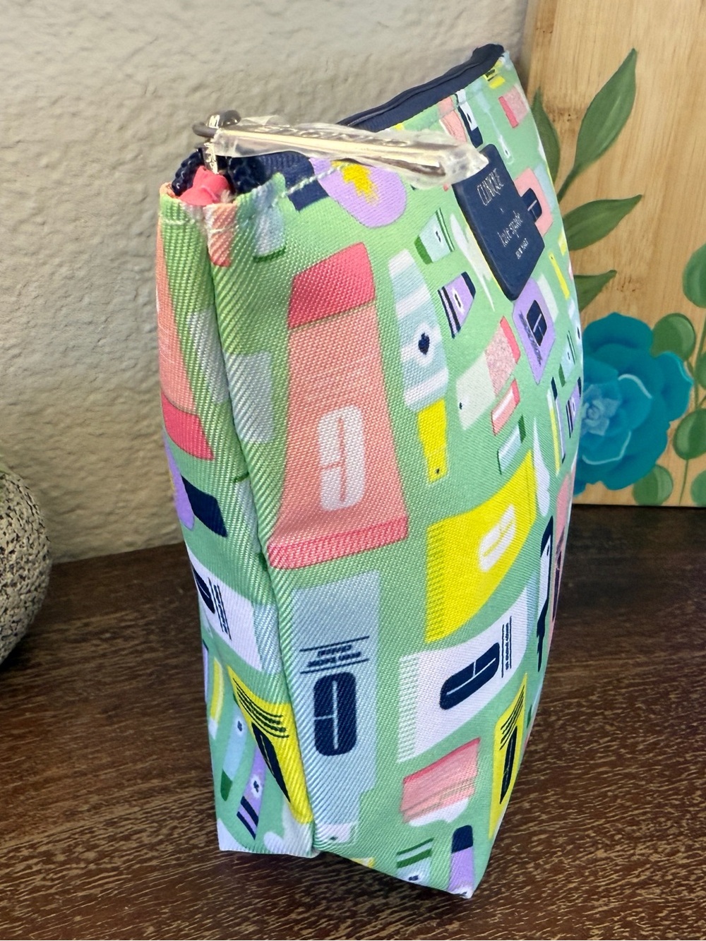 Clinique x Kate Spade NY - Cosmetic Case / Makeup Bag NWOT - Picture 6 of 15